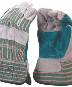 Leather Glove Conti Suittripe Reinforce Green