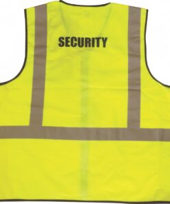 Security Vest – En4 Reflective. Lime. Sizes S-5XL