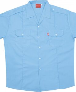 Security Shirt Pilot Short Sleeves. G/N 606. Avail in Maz Blue, Sky Blue or White. Sizes S-5XL