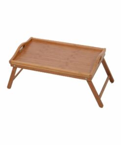 Bamboo Bed Tray With Foldable Legs (500X300X230MM) – MOQ: 24 units