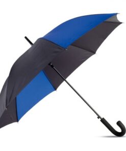 Bicoloured umbrella with foam handle -Available in: Red-Matt Sil