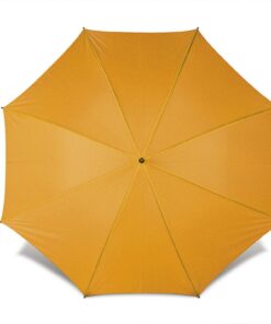 Sports umbrella with eight 210t polyester fabric panels and a bl