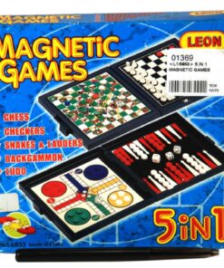 Toy 5 In 1 Magnetic Games – Min Order – 10 Units