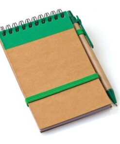 Eco-Friendly Punk Notebook-Green