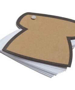 Eco telephone memo note book with 60 pages.
