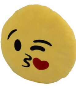 Emoji 40cm Cushion – Kiss