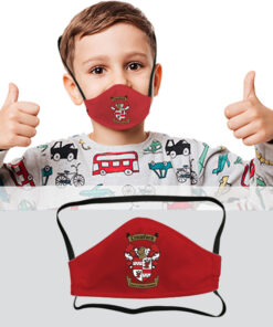 Kids 3 Layer Washable Beak Mask with Full Colour Print (Min 100 units)