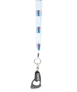 Foot bottle opener lanyard – Available in many colors
