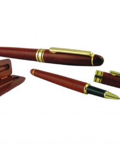Solara Wooden ball pen with wooden box