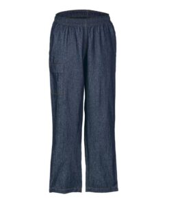 Premium Chef Baggy Pants – Available in: Dark Denim