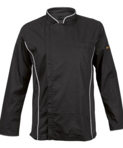 Siena Chef Jacket – Available in: Black/White or White/Black