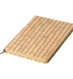 Cork A5 Notebook with Light Brown Trim – Light Brown