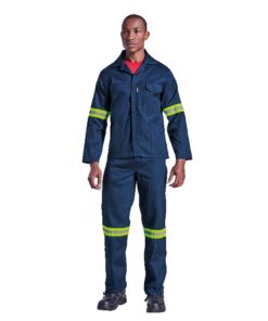 Barron Supreme Poly Cotton Conti Suit with Reflective – Available in: Navy or Royal Blue