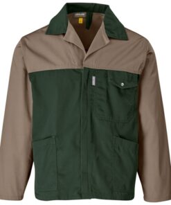 Site Premium Two-Tone Polycotton Workwear Jacket