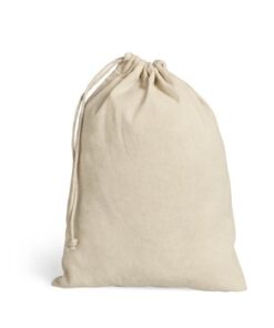Green Earth Cotton Drawstring Pouch