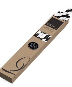 Okiyo Eco Friendly Dekkai Paper Straw Set