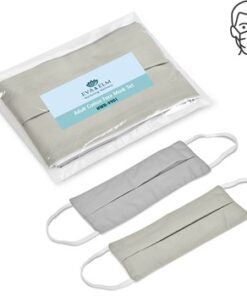 Adult Cotton Face Mask Set – Pair
