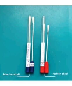 Sterile Swab + Sterile Cntr ( Red Children / Blue Adult) – Min Order 250 Units
