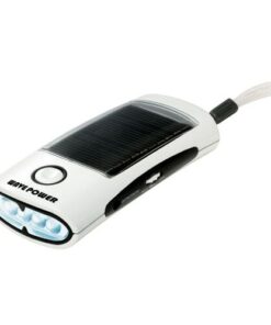 Solar torch with FM radio & mobile charger