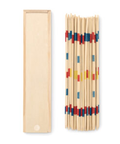 Pick Up Sticks in Wooden Box