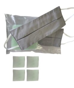 Re-usable cotton mask, includes 4x filters – Min 50 units