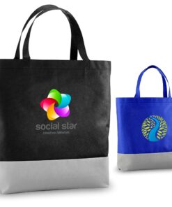 Saks Shopper – Large Eco Friendly Tote Bag With Grey Base