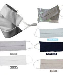 Set of 2 Re-usable cotton masks, includes 8x filters – Min 50 sets