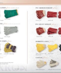 Chrome Leather Glove – Reinforced Palm/Thumb
