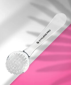 Alternative view of Staleks Manicure brush EXPERT 01 for dust removal (with cap)