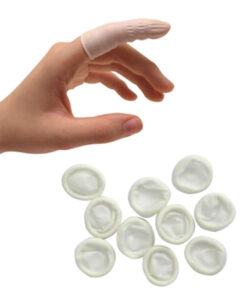 Alternative view of Finger cots 100's