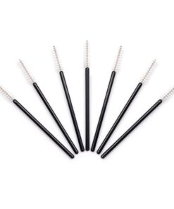 Disposable Mascara Brushes - Black & White 10pcs
