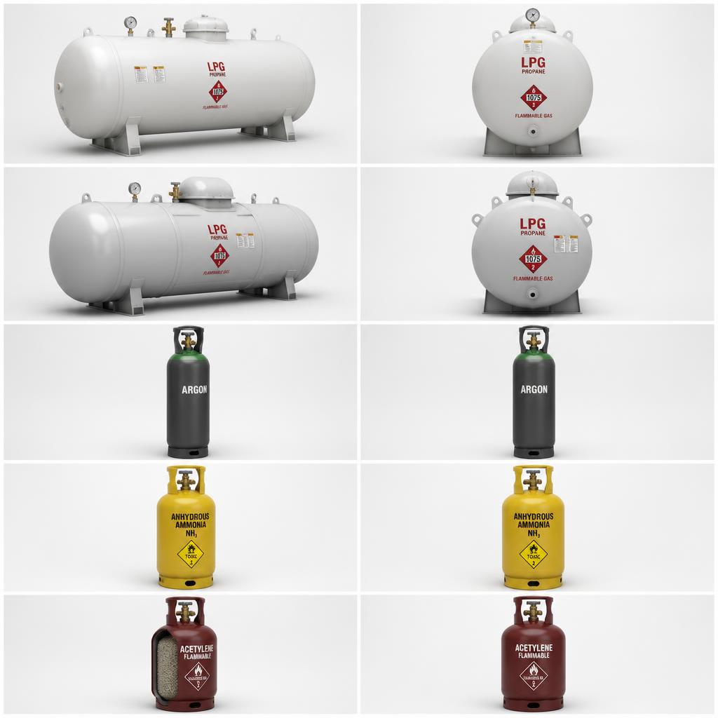 5kg gas bottle